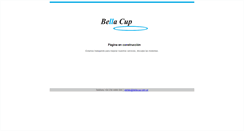 Desktop Screenshot of bellacup.com.ar