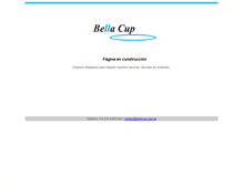 Tablet Screenshot of bellacup.com.ar